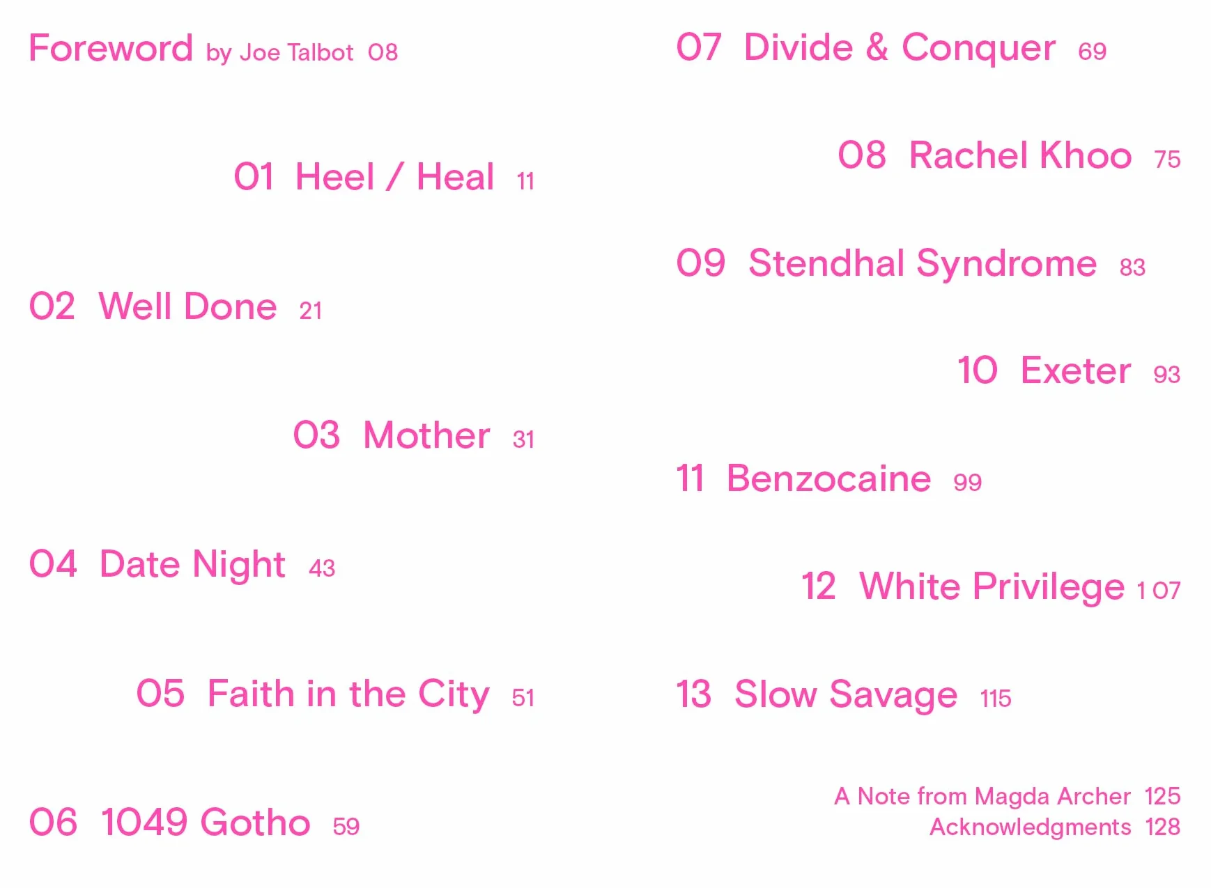 IDLES x Magda Archer Brutalism: Illustrated Lyrics /anglais
