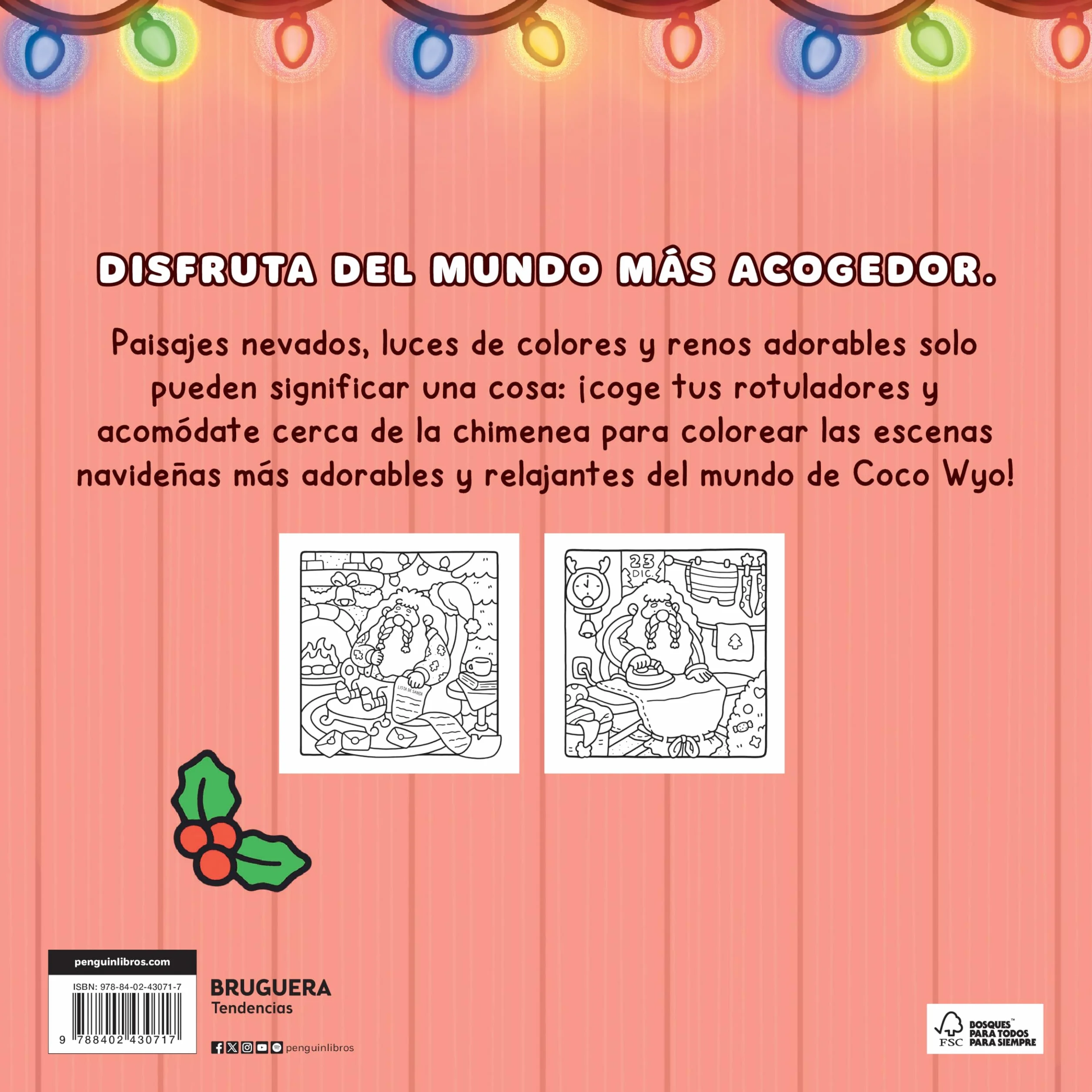 Dulce Navidad: Un mundo adorable para colorear y relajarse