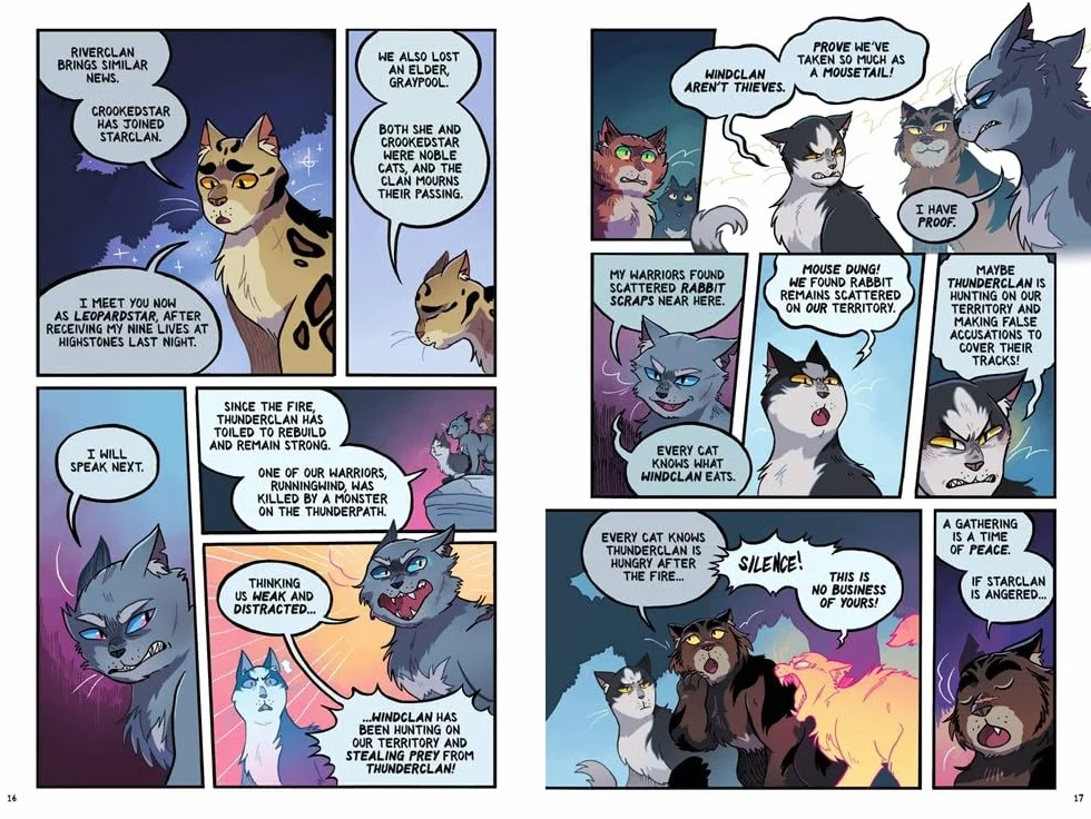 Warriors Graphic Novel: The Prophecies Begin #3