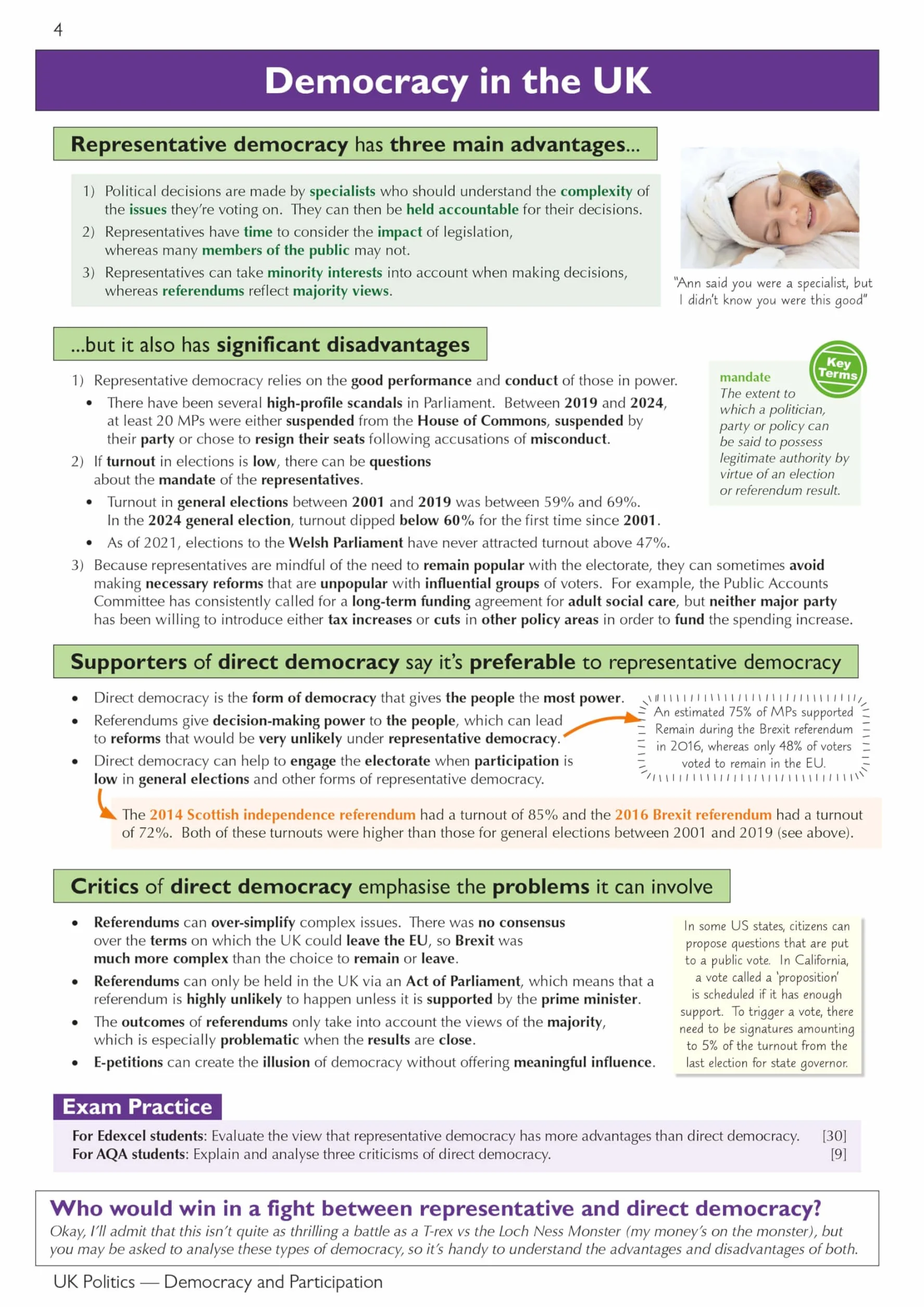 A-Level Politics: Edexcel & AQA Complete Revision & Practice (with Online Edition)
