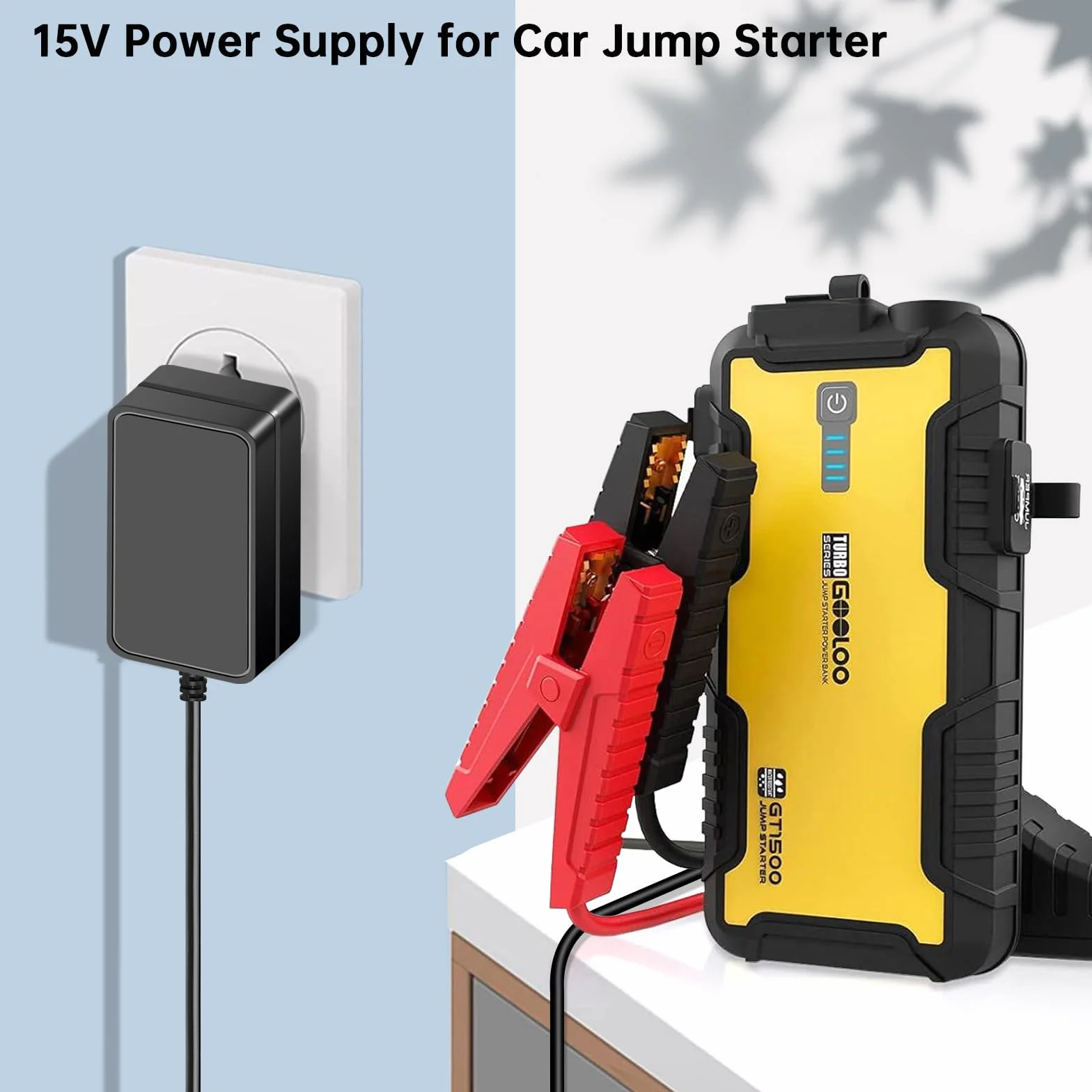 Peak Zasilacz sieciowy 15 V do Car Jump Starter 2000A D25 GP03B