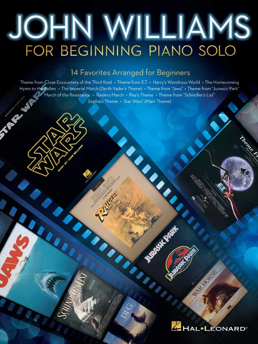 John Williams for Beginning Piano Solo - John Williams Book with Simplified Sheet Music for Piano