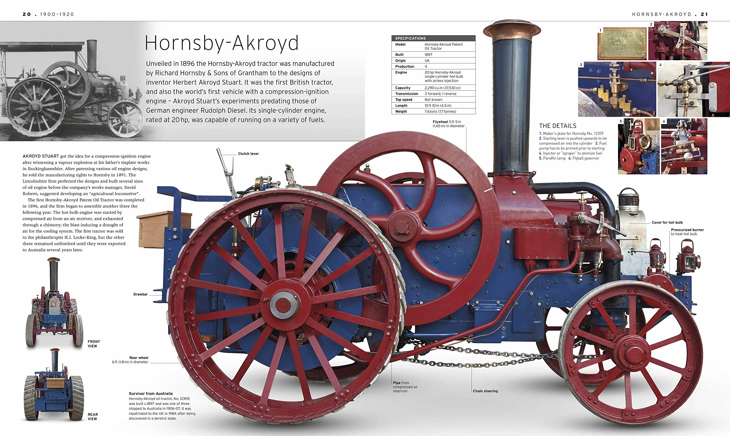The Tractor Book: The Definitive Visual History