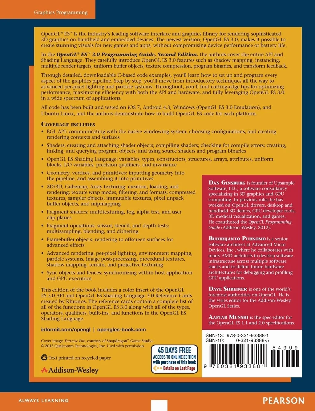 OpenGL Es 3.0 Programming Guide