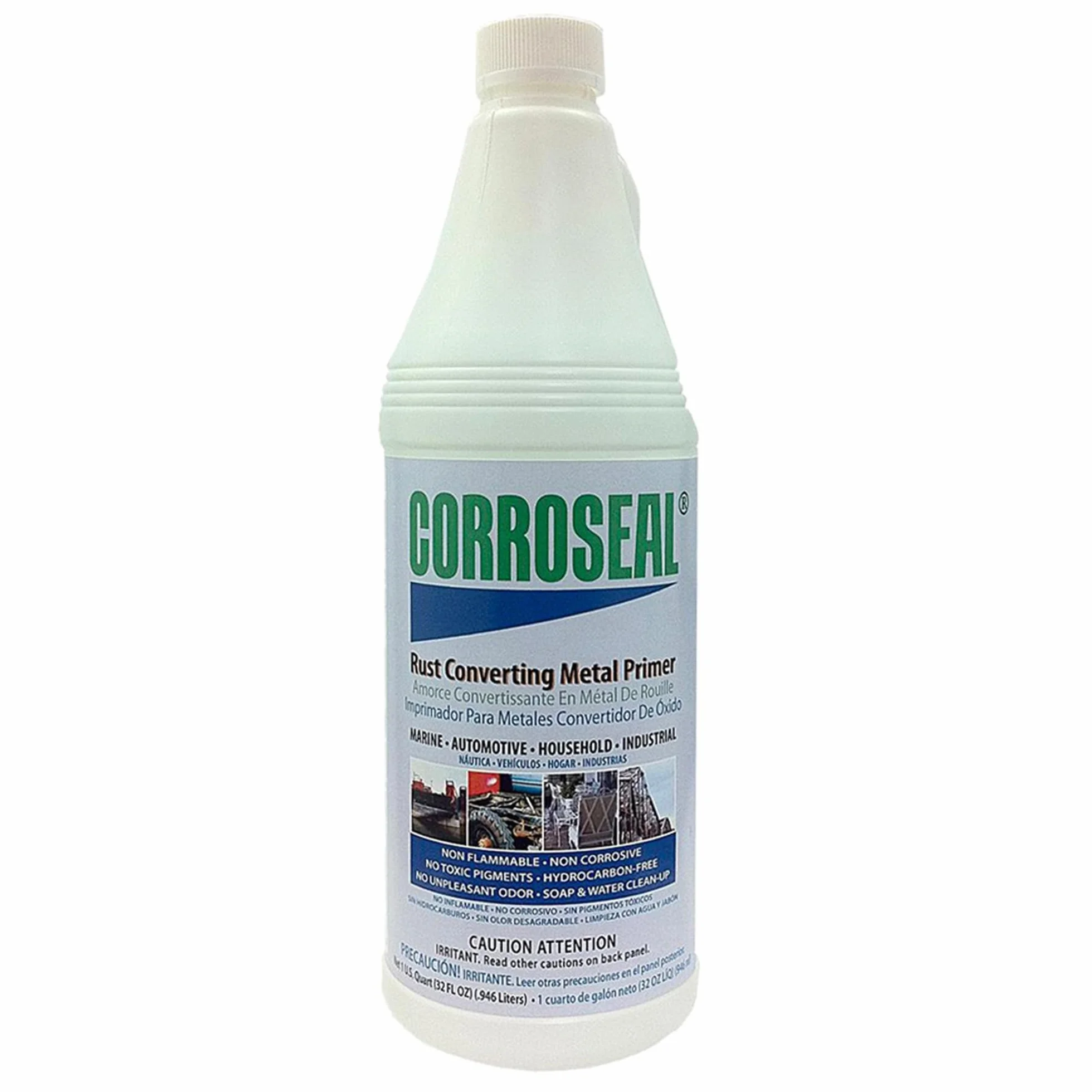 Corroseal 82320 Konwerter rdzy na bazie wody, metalowy podkład 1 Qt