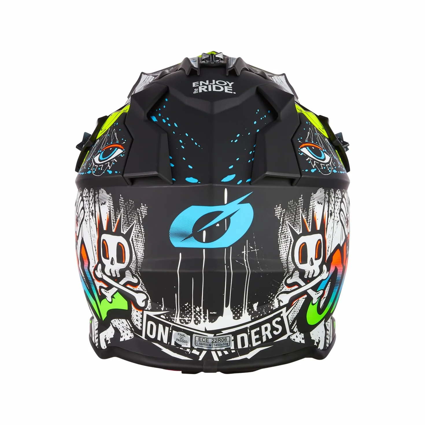 Oneal 2SRS Rancid wielobarwny kask motocrossowy