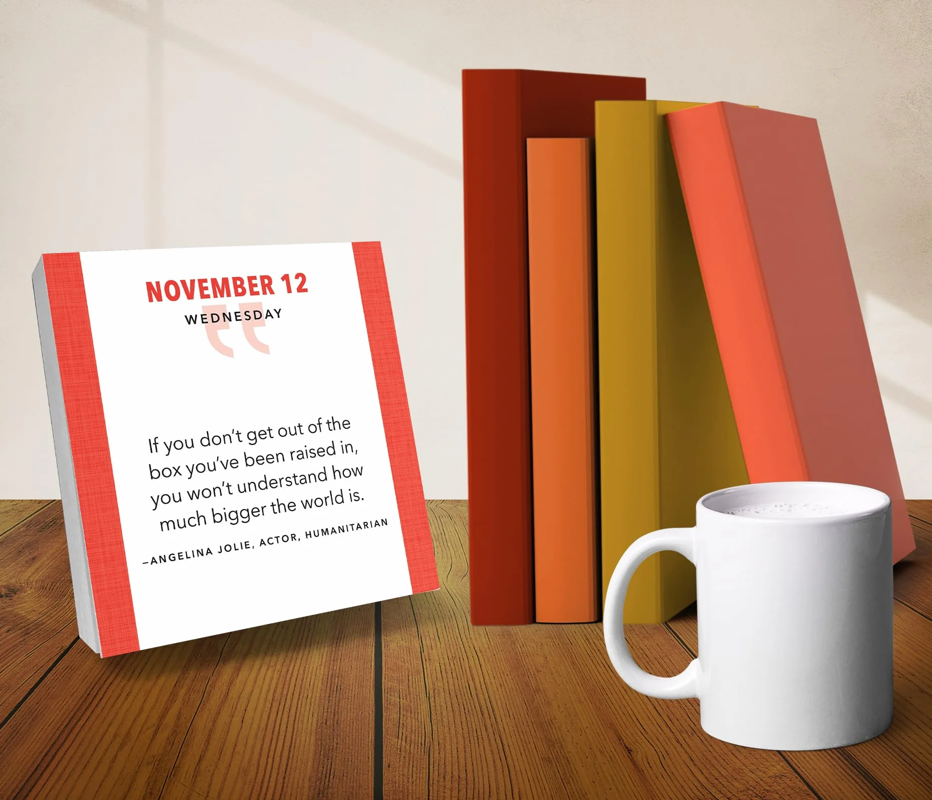 2025 Great Quotes From Great Leaders Boxed Calendar