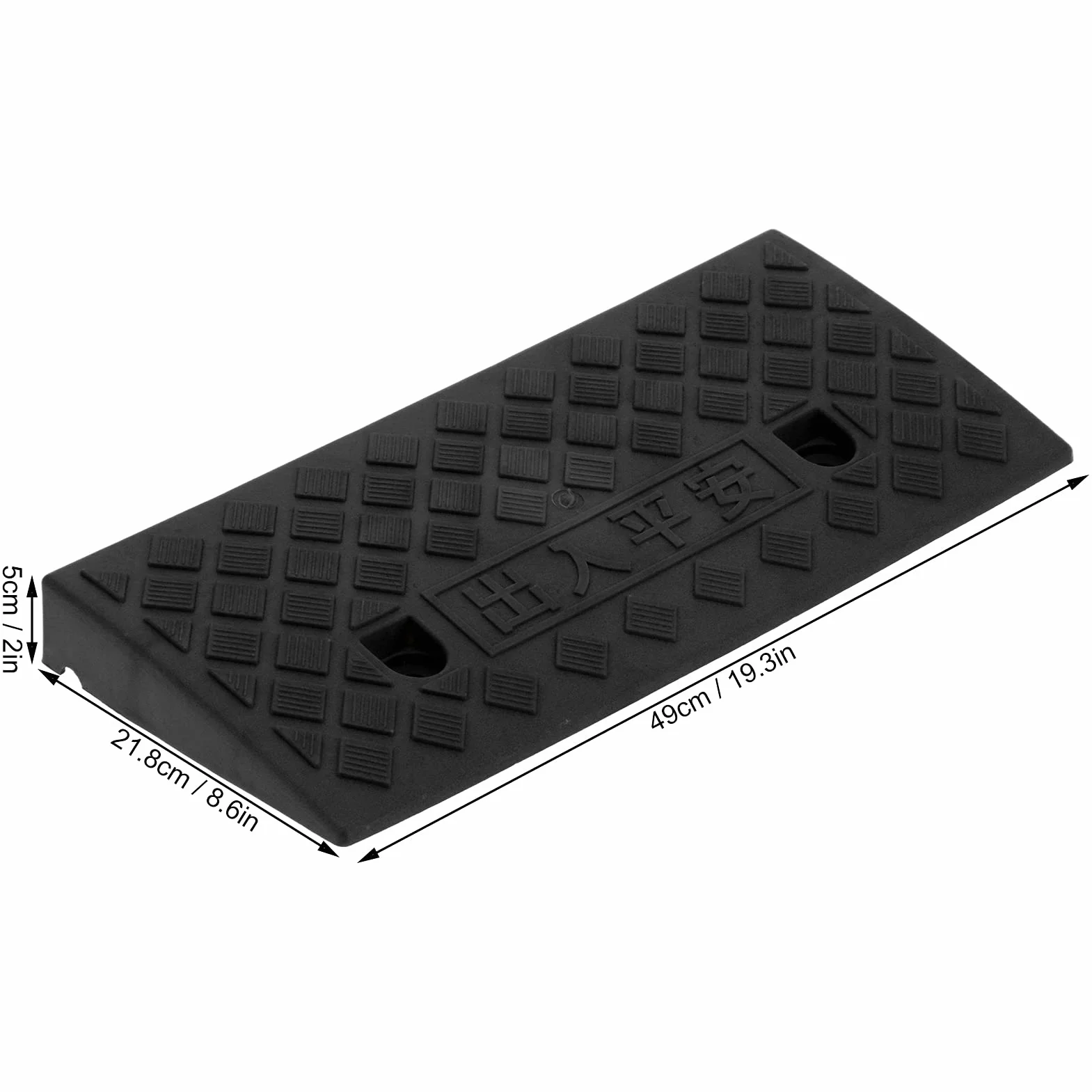 5cm rampa krawężnika, rampa załadunkowa rampa progowa przenośna rampa podjazdowa do podjazdu samochodowego podjazd do załadunku materiałów eksploatacyjnych(#1)