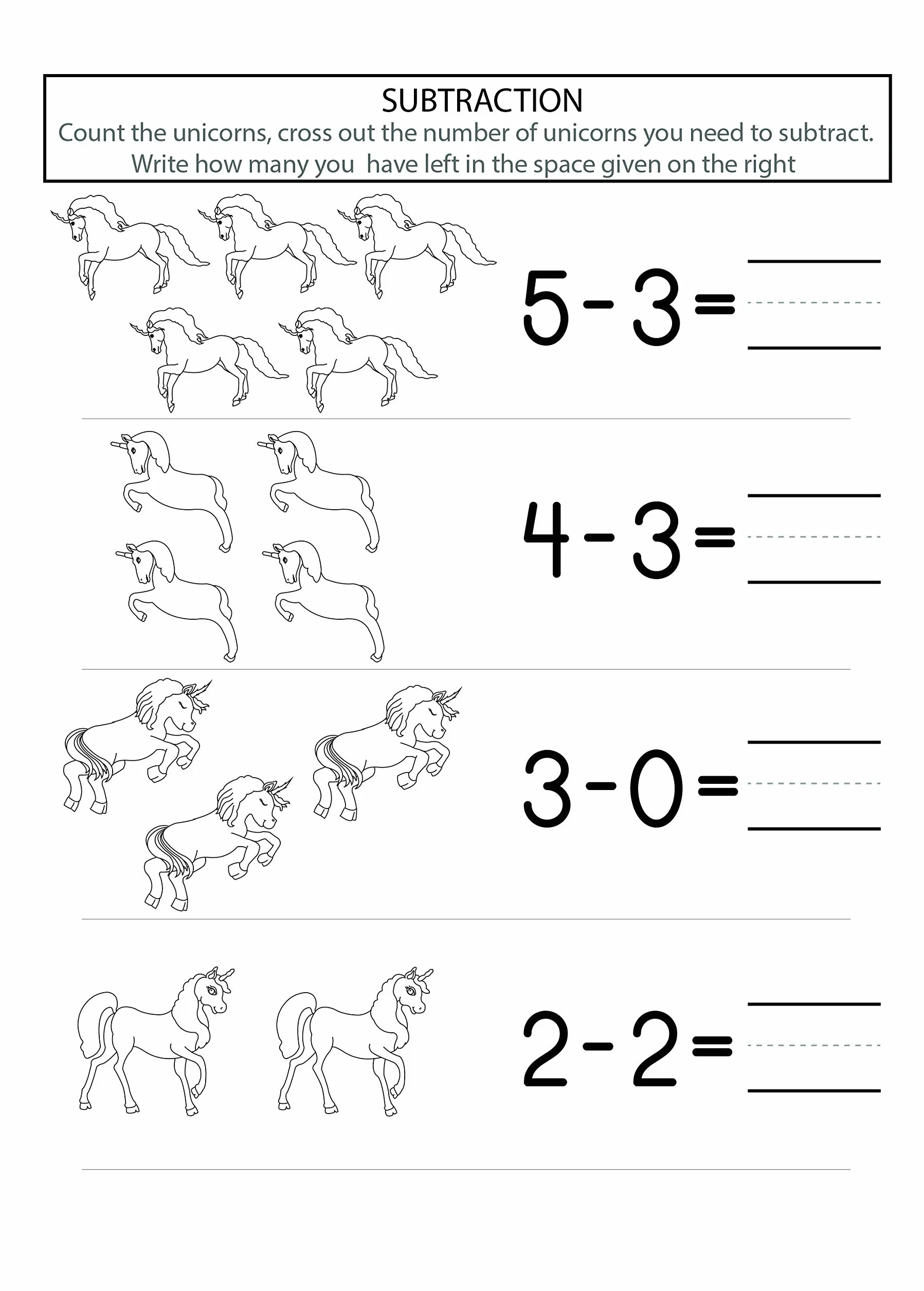 Preschool Math Workbook: Number Tracing, Addition and Subtraction math workbook for toddlers ages 2-4 and pre k