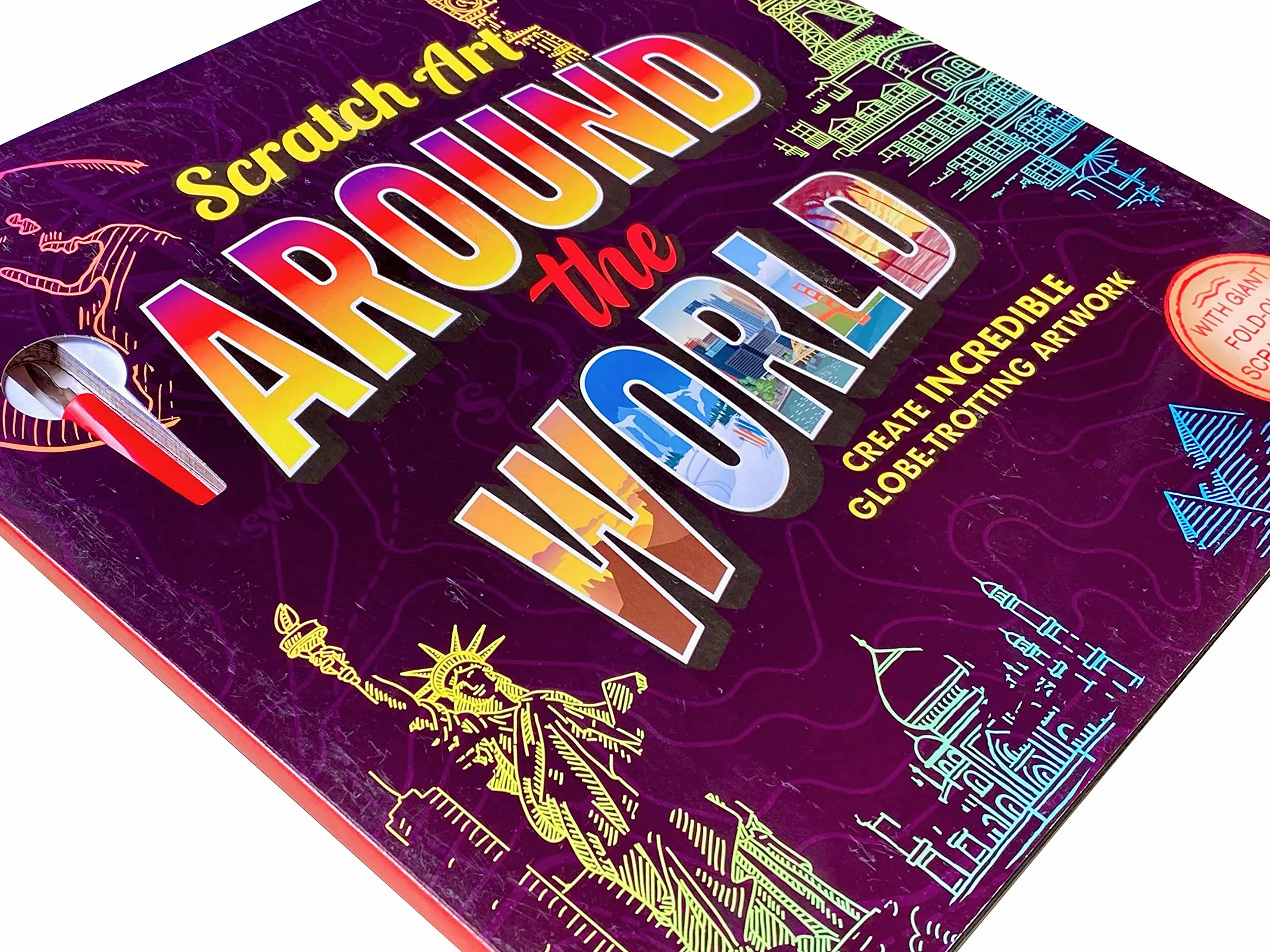 Scratch Art: Around The World