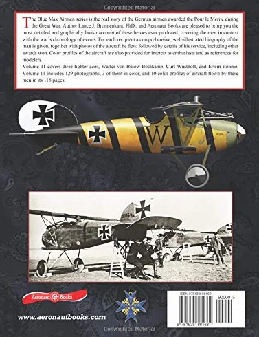 The Blue Max Airmen: German Airmen Awarded the Pour le Mérite