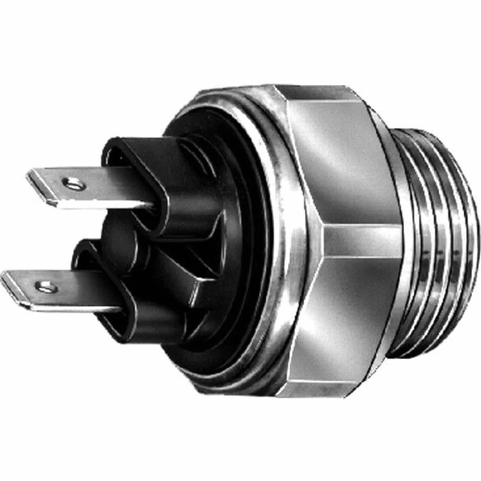 HELLA 6ZT 007 800-031 Przełącznik termiczny, wentylator chłodnicy - 12V - 2-biegunowy - Wtyk płaski - przykręcany - Zestyk zwierny