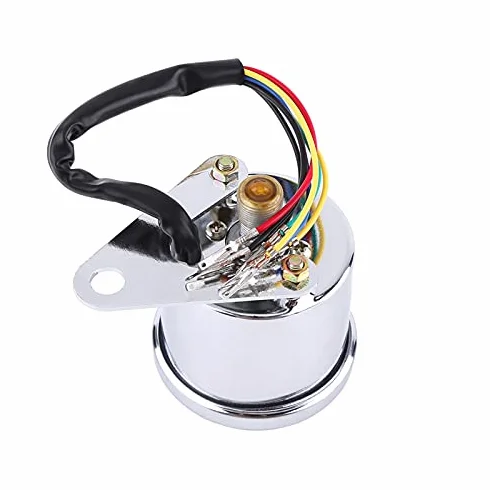 Keenso Uniwersalny Cyfrowy Prędkościomierz LED 12 V 0-160 km/h Motocyklowy Biały