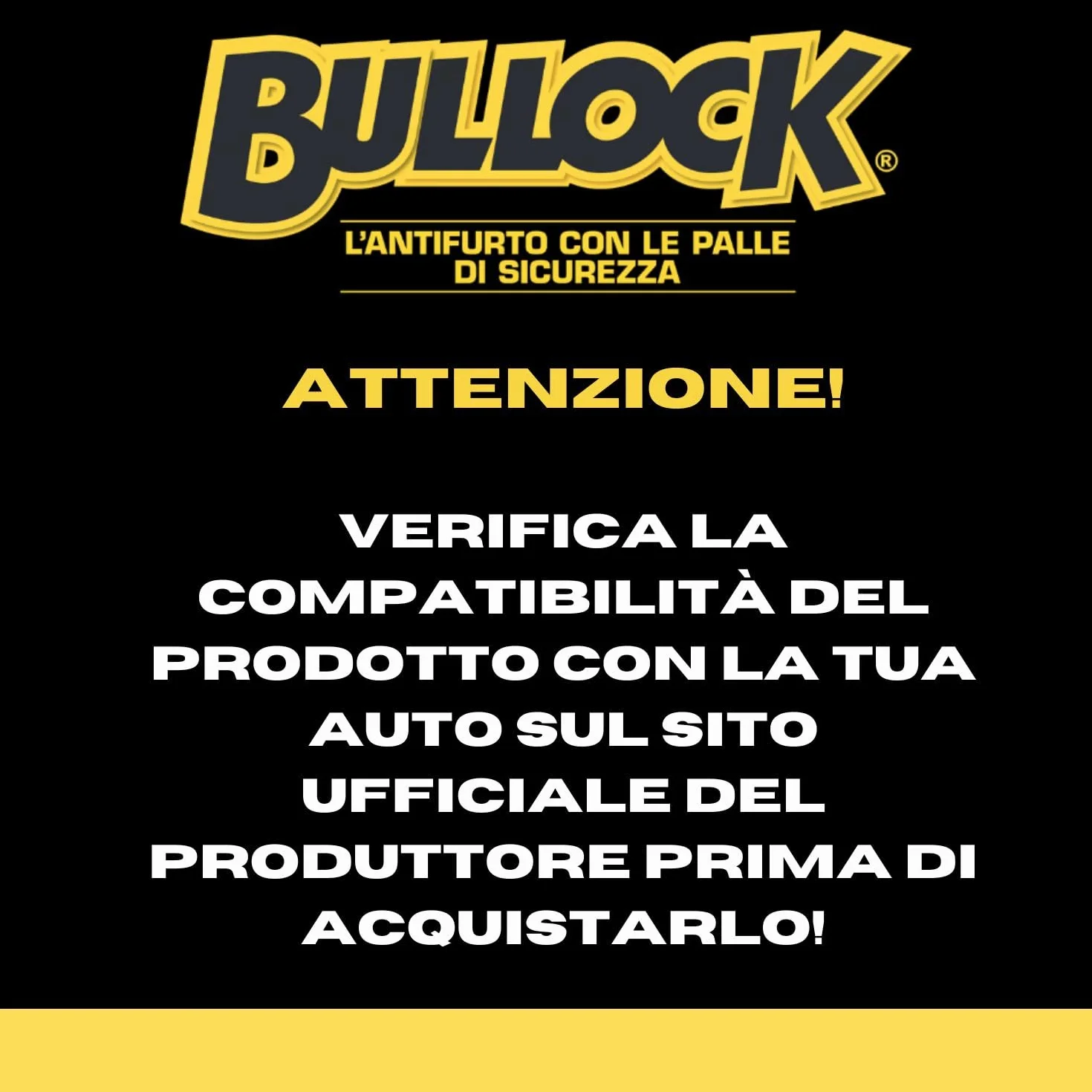 Bullock 146 Ochrona przed kradzieżą