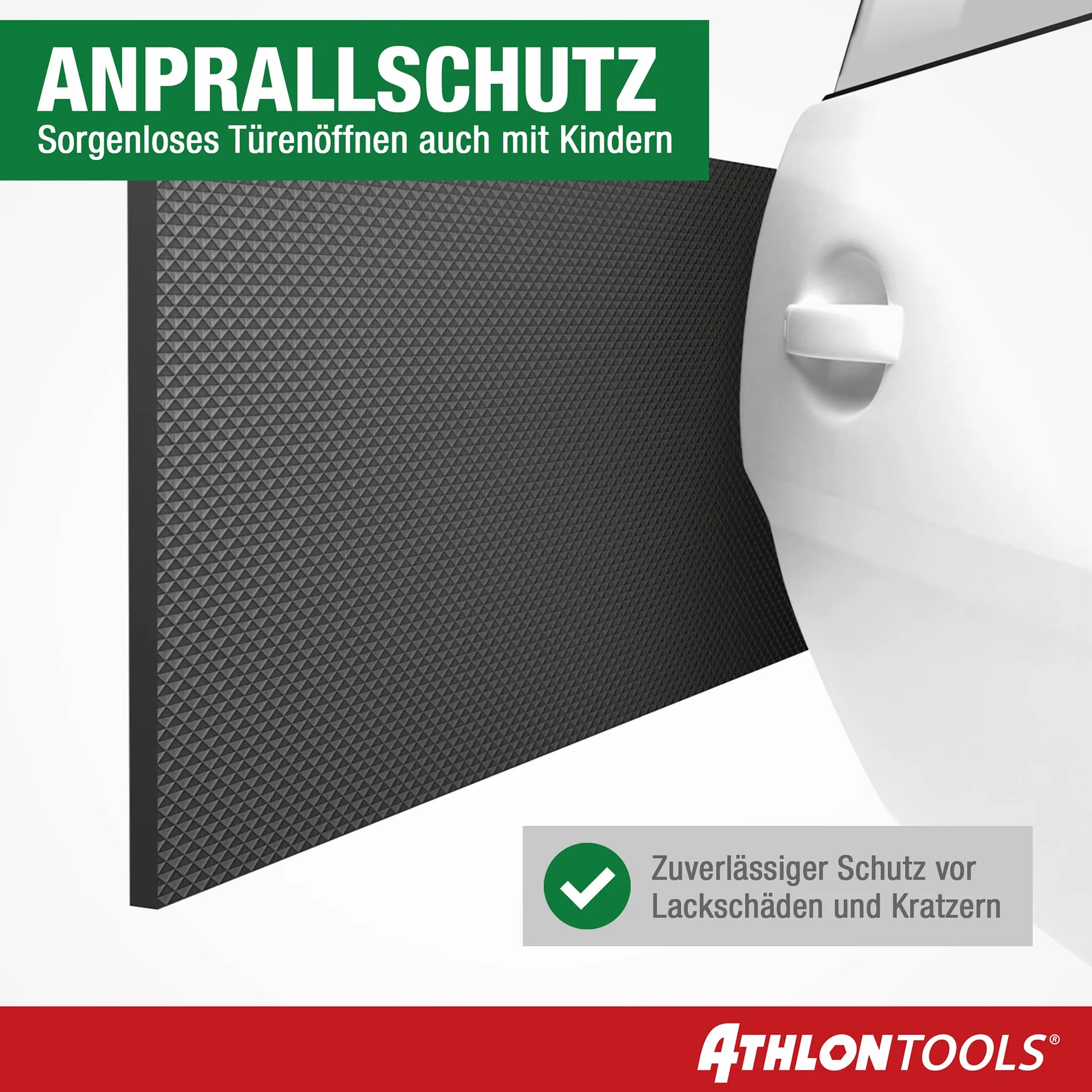 ATHLON TOOLS FLEXPROTECT osłona na ścianę garażową 2 m czarna