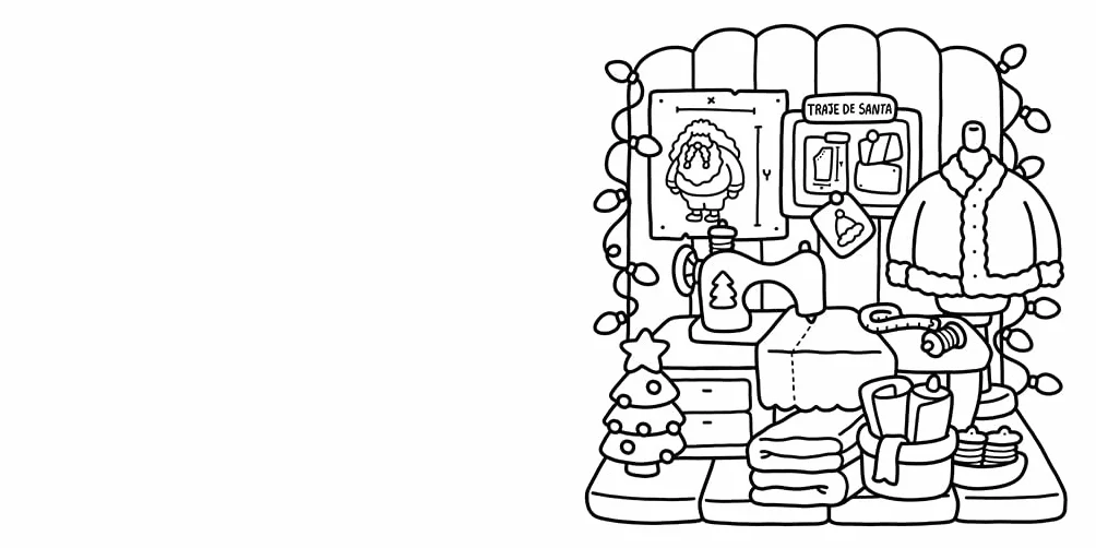 Dulce Navidad: Un mundo adorable para colorear y relajarse