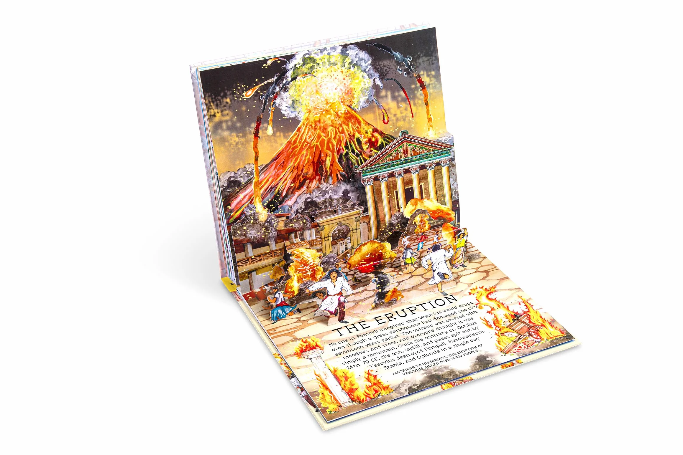 Ancient Pompeii pop-ups
