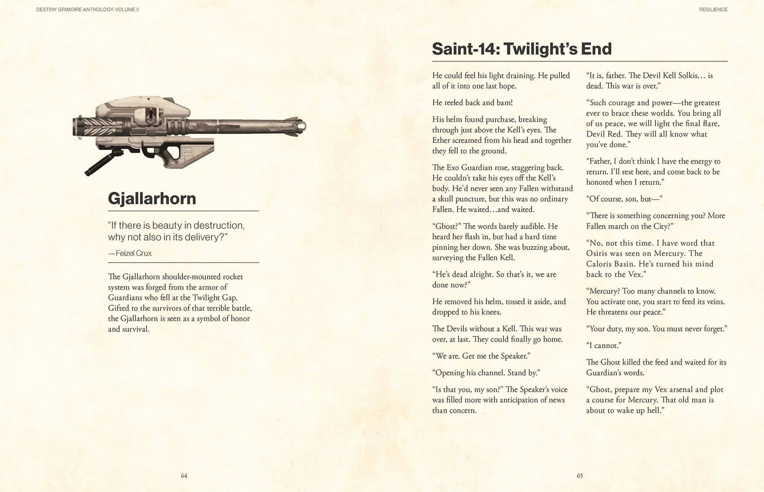 Destiny: Grimoire Anthology - Volume 2