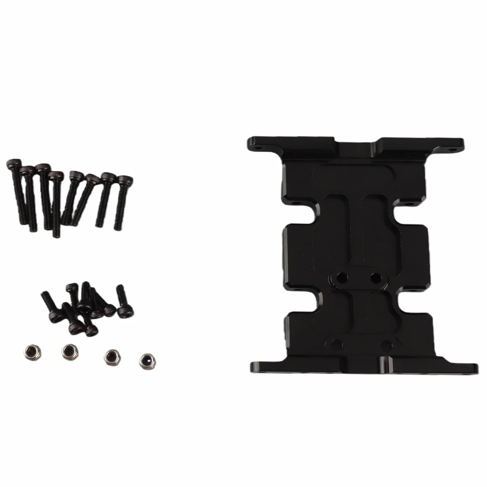Środkowa osłona podwozia, aluminiowa osłona podwozia w skali 1:10 do samochodu AXIAL SCX10 RC