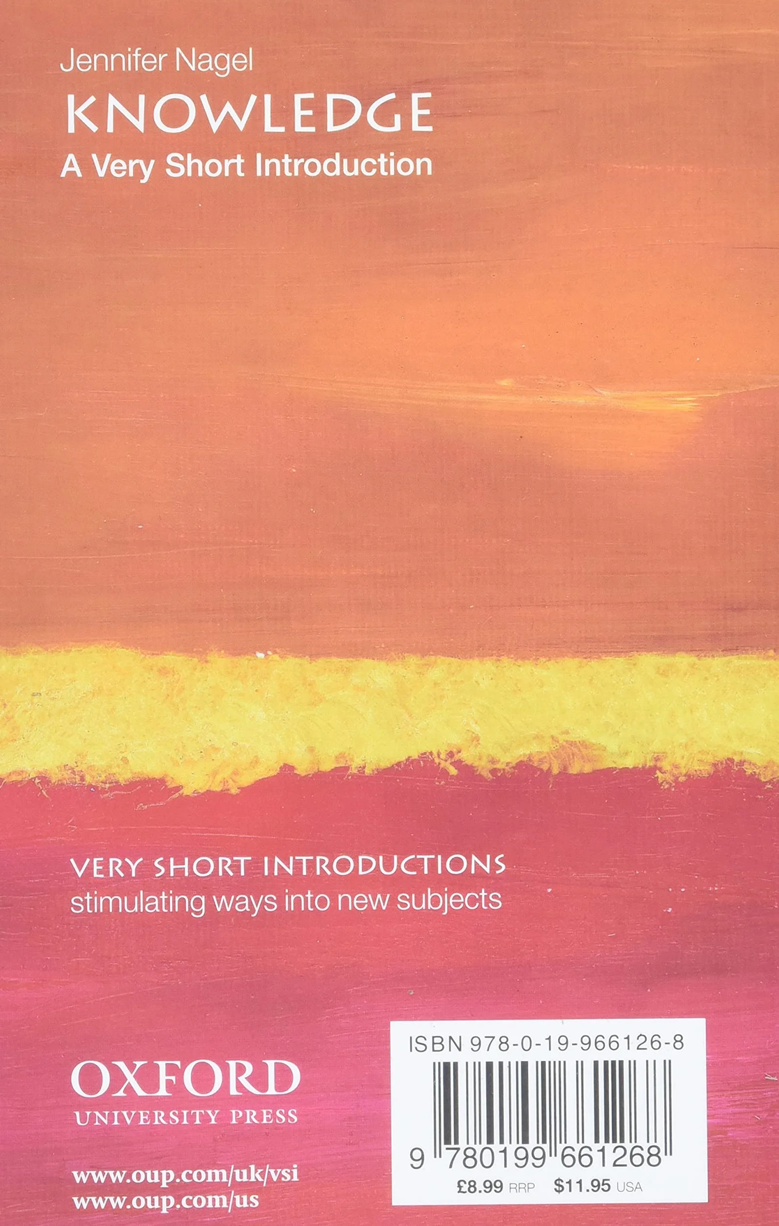 Knowledge: A Very Short Introduction
