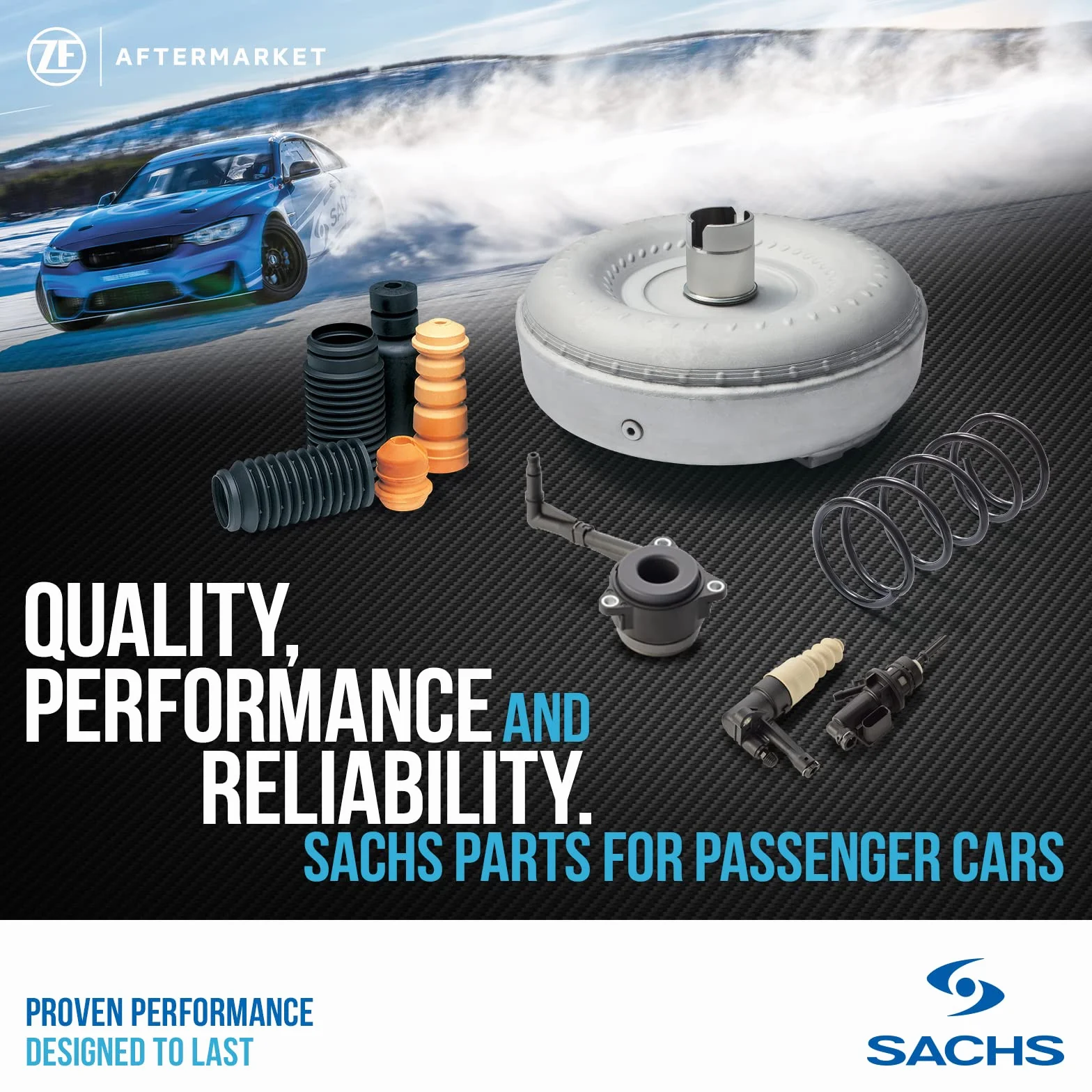 Sprężyna zawieszenia SACHS 998 056 Przód, 2 szt
