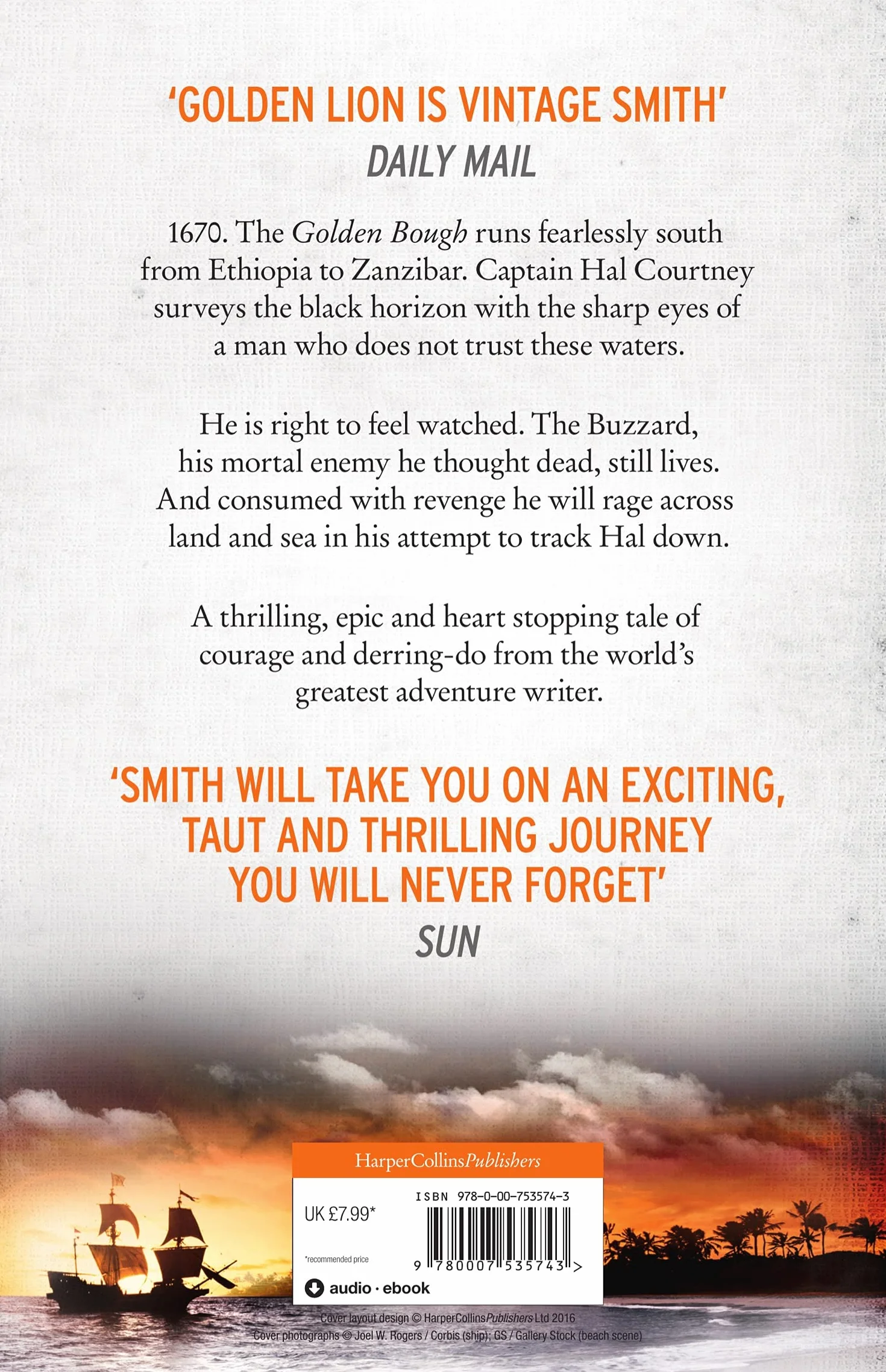 Golden Lion: The gripping Sunday Times bestselling historical fiction action adventure novel