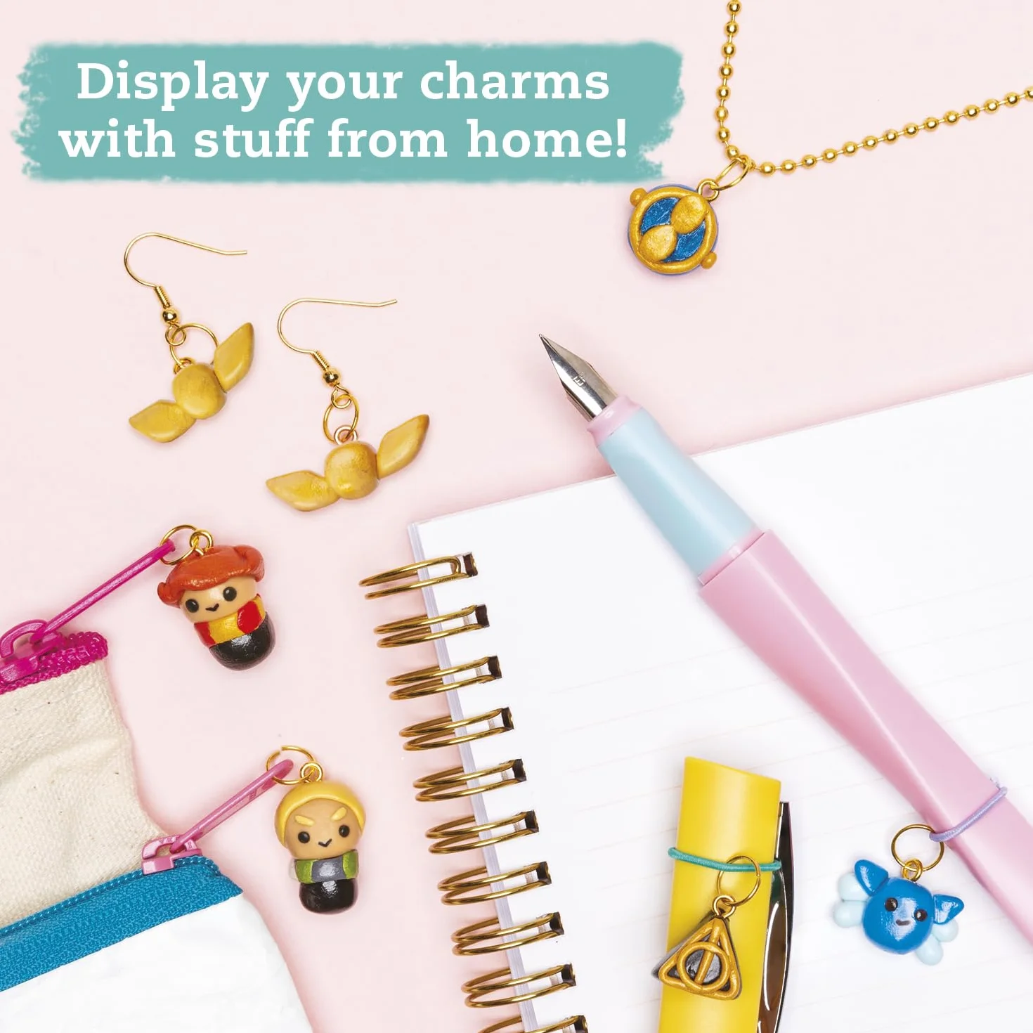 Harry Potter Clay Charms