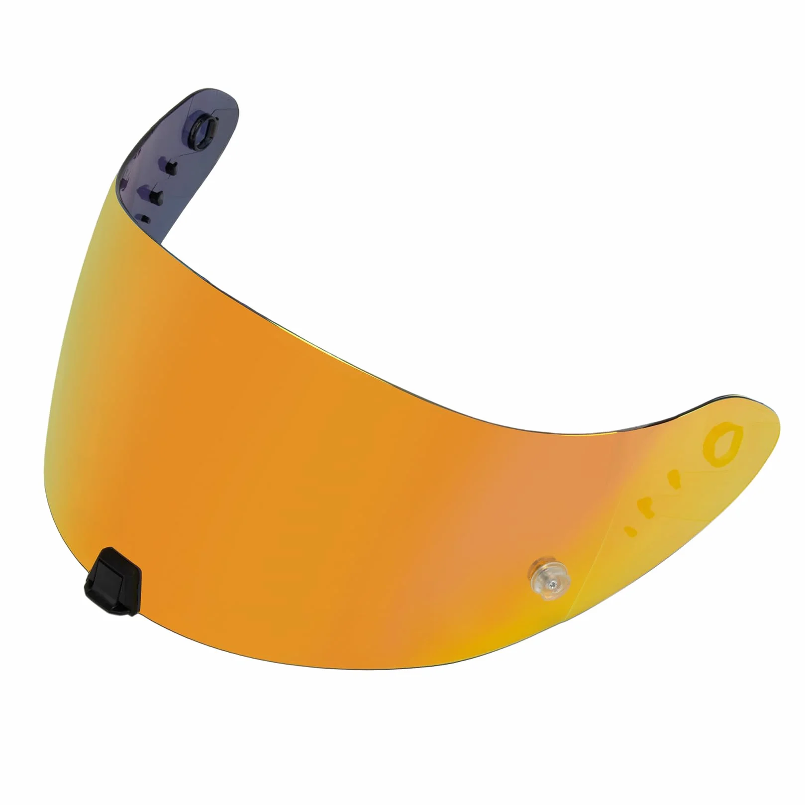PSLER Wizjer do kasku dla EXO 520 1400 R1 Odcieniowany wizjer dla Scorpion EXO 391 520 1400 R1 Motocyklowy osłona twarzy z ochroną UV, części zamienne (Głęboka Czerwień)