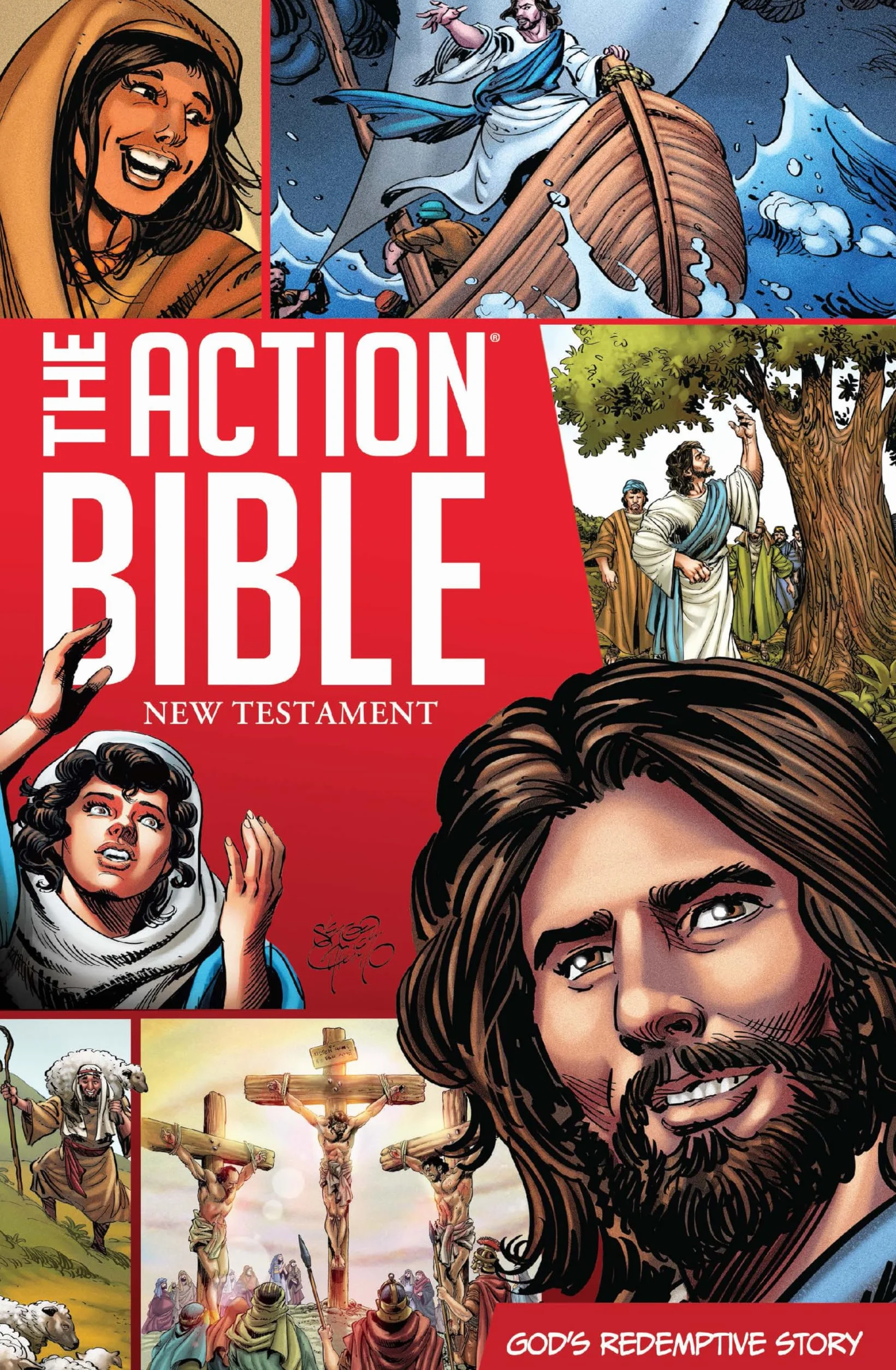 The Action Bible New Testament: God's Redemptive Story