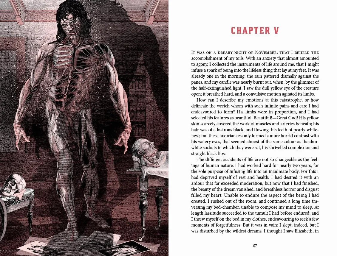 Frankenstein (Deluxe Edition): (Deluxe Illustrated Classics)