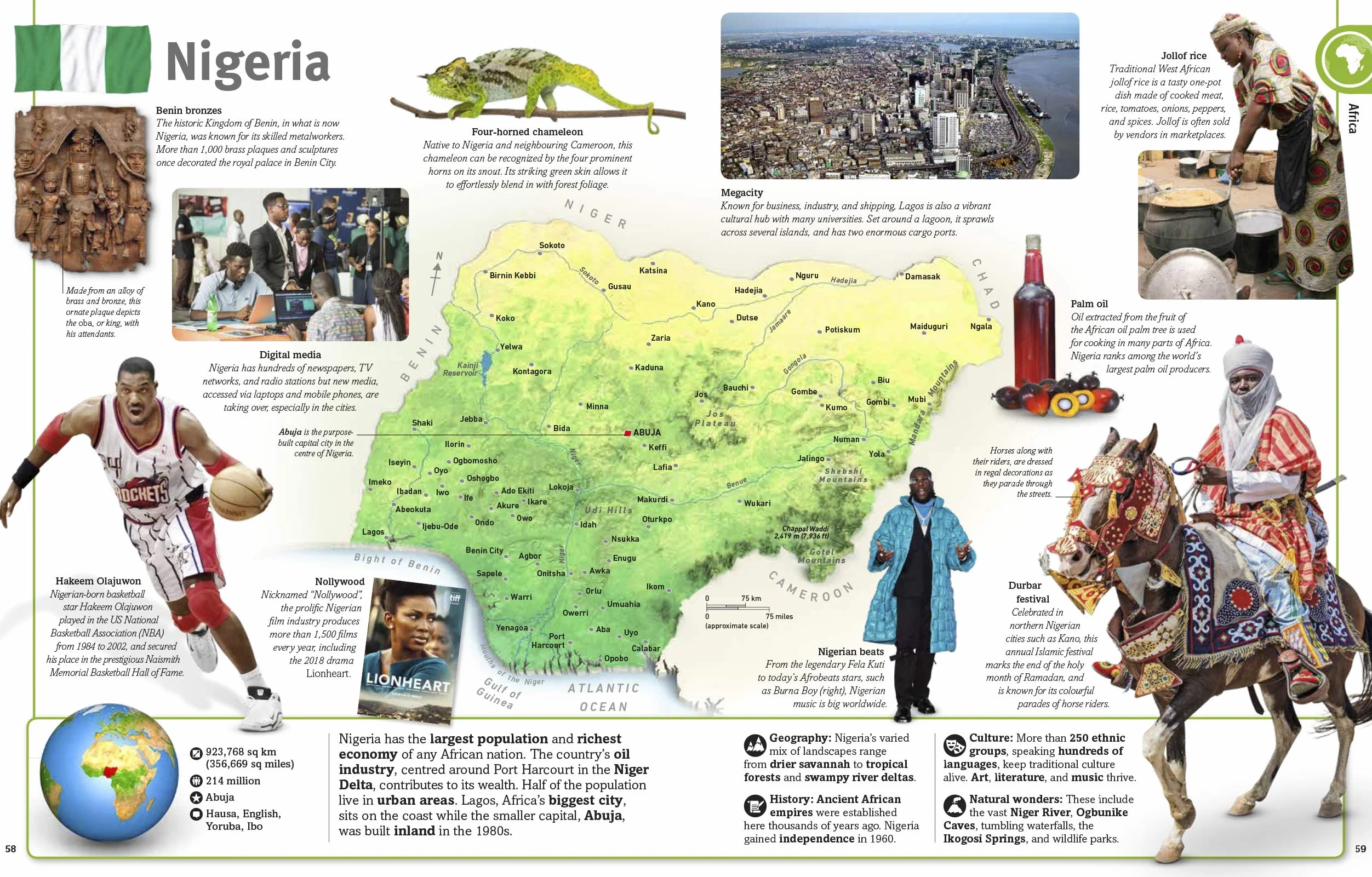 Our World in Pictures: Countries, Cultures, People & Places: A Visual Encyclopedia of the World: A Visual World Geography Encyclopedia for Kids