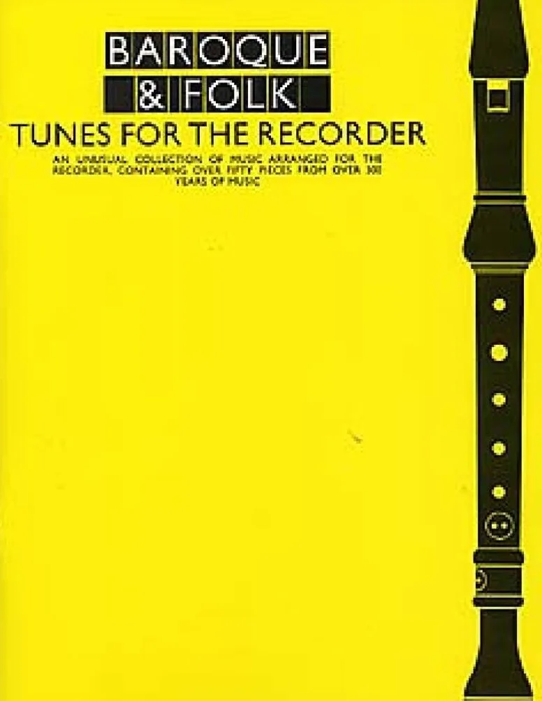 Baroque and folk tunes for the recorder: Everybody's Favorite Series, Volume 155