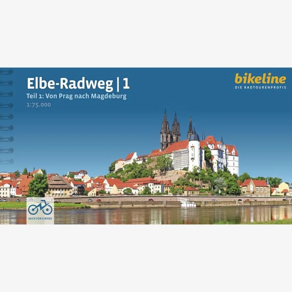 Elbe-Radweg 1 von Prag nach Magdeburg: Von Prag nach Magdeburg, 1:75.000, 521 km, GPS-Tracks Download, LiveUpdate: TEIL 1