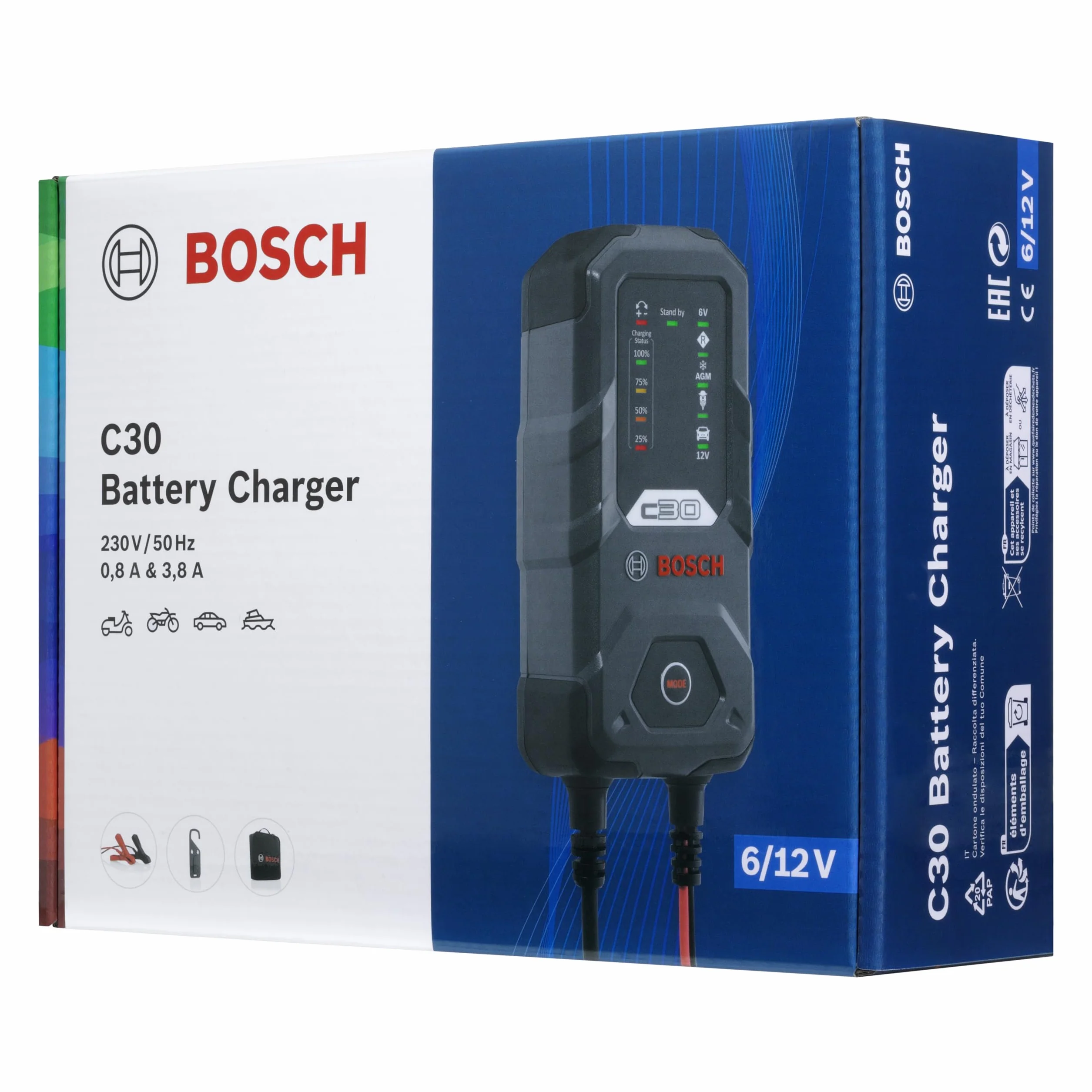 BOSCH 0 189 911 030 Ładowarka do akumulatorów